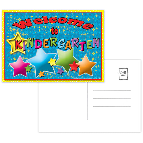 Welcome To Kindergarten Postcards, 30/Pkg