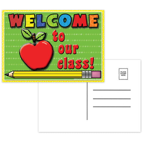 Welcome To Our Class Postcards, 30Ct