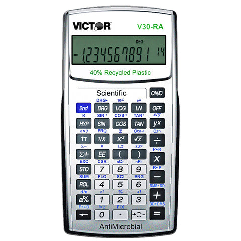 10 Digit Scientific Calculator W/Antimicrobial Protection