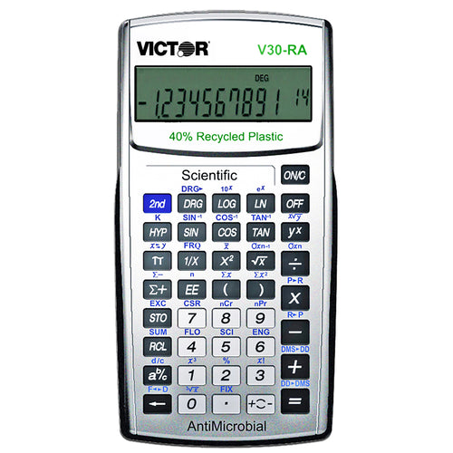 10 Digit Scientific Calculator W/Antimicrobial Protection