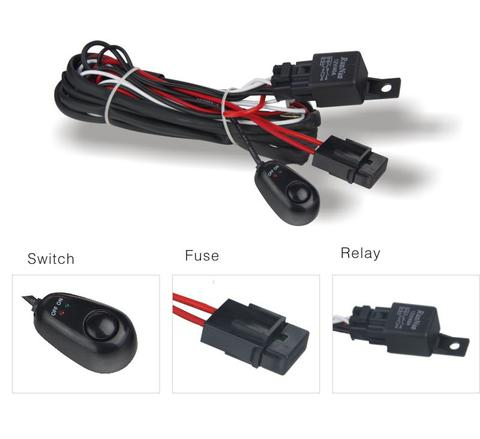 Wiring Harness W/Relay And Switch DV8 Offroad