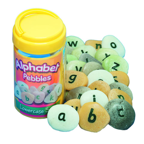 Lowercase Alphabet Pebble, Set Of 26